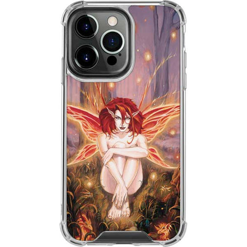 Ember Fire Fairy by Ruth Thompson iPhone 16 Pro Clear Case